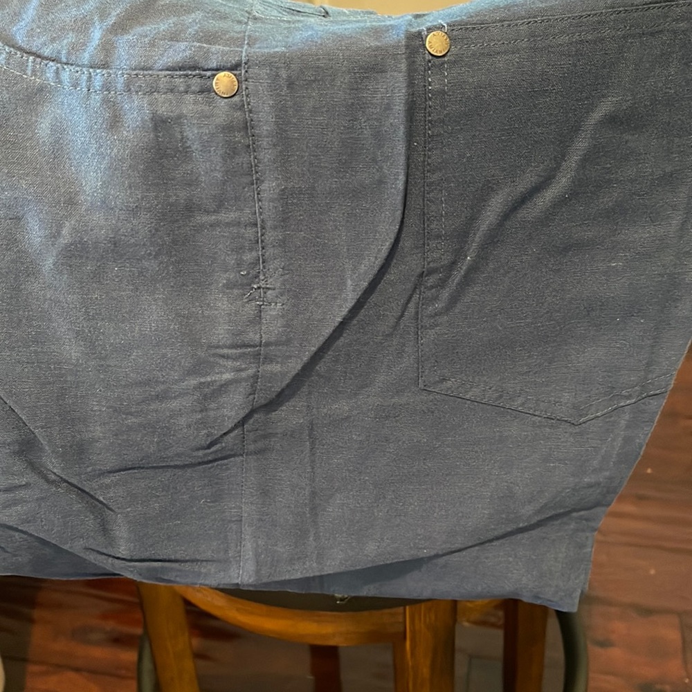 Men’s chino relax pants size 34 blue
